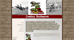 Desktop Screenshot of cowboybookwormstore.com