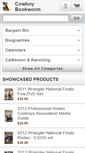Mobile Screenshot of cowboybookwormstore.com